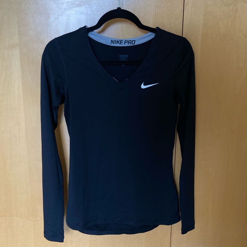 Nike Pro Long Sleeve Athletic Top